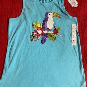Cat & Jack Turquoise Tank Top
